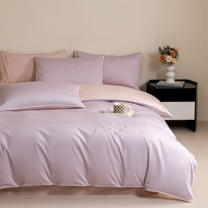 MINGSHA | Cotton Long-staple Bedding Sets Three-piece Set