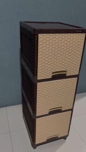 BILPIN Lemari plastik /lemari pakaian /lemari serbaguna/lemari baju plastik/Bilpin Roll Up Door Cabinet