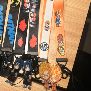 【𝗥𝗲𝗮𝗱𝘆 𝗦𝘁𝗼𝗰𝗸】Marvel Avengers Lanyard Neck Strap Card Holder ID Key Chain Phone Charm Chain Anti-lost Decoration