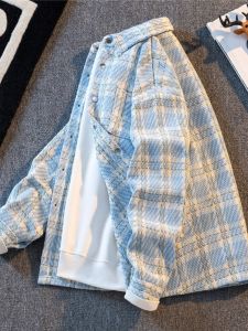 LIIEN NOOS | Trendy Tweed Plaid Work Jacket