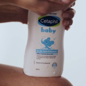 Cetaphil Baby Gentle Wash & Shampoo Pump - 400ml x 3 | Tear-Free & Hypoallergenic | With Glycerin & Panthenol | For Newborns | Daily Head-to-Toe Cleanser & Moisturizer | Pediatrician Recommended