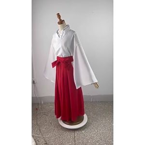 Jujutsu Kaisen Iori Utahime cosplay Japanese kimono cosplay anime women clothing manga exhibition performance costumes red pants white top S/M/L/XL/XXL