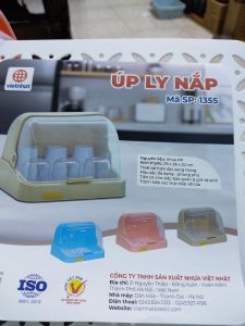Khay giá úp ly cốc bình sữa có nắp đậy hàng Cao cấp việt nhật