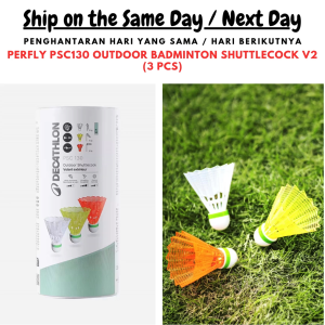 P3rfly PSC130 Outdoor Badminton Plastic Shuttlecock 3 Pcs