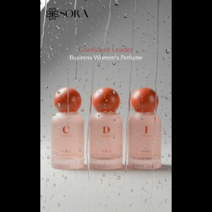 SORA Bundling Confident Leader D+I+C - Parfum Wanita Businesswoman 50ml Extrait De Parfum