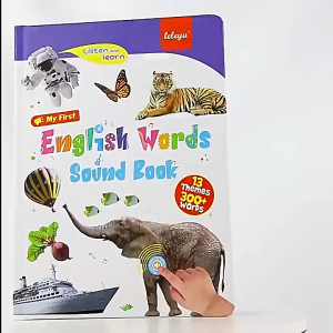 Early Learning Educational Bookkids English Learning Set Buku Audio Interaktif 2-12 Tahun Festival Gifts For Child