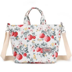 New Fashion Printed Nylon Ladies Bag Lightweight Water-Resistant Single Shoulder Crossbody Bag Large Capacity Ladies Mom Handbag