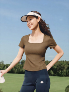 BENEUNDER | Slim Fit Sculpting T-Shirt Women Straight Shoulder Summer Breathable Quick Drying Cool Sense Braless