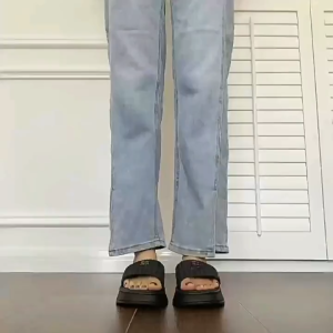 Dép Quai Ngang Nữ MuMu 3cm Dép Lê Nữ Dáng Đẹp Size 36-41 Lazada ChikyChiky.Store