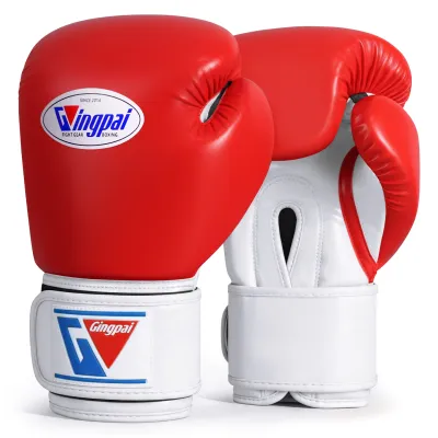 GINGPAI | Adult & Child Boxings Gloves Muay Thai Kickboxing Training Fighting Padded