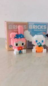 Nano Blocks Cute Cartoon Doll Mini Blocks Toys Bricks Toy Puzzle Kids Toys Gifts Educational Toys For Kids 积木 玩具
