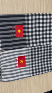 Khăn Rằn Nam Bộ Thêu Cờ Tổ Quốc - Chào mừng Đại lễ 30-4