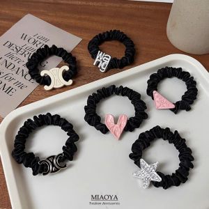 MIAOYA C Star Hair Rope For Women Fancy Rubber Hair Accessories For Students Y2K Exquisite Birthday Gift