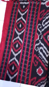 Selendang Tenun Halus ATBM handmade etnik ukuran 52 x 190 cm