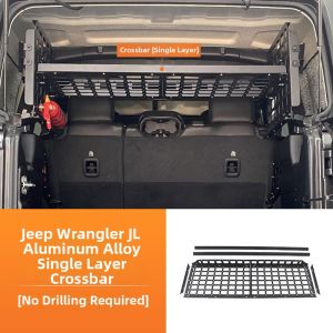 For 2018-2023 Jeep Wrangler JL Rear Cargo Storage Rack