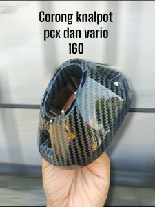 Corong/ Moncong Knalpot karbon Honda pcx 160 dan Vario 160
