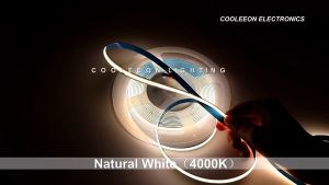 ไฟ แถบ LED 5/10 เมตรชุด 280/320 LED ความสว่างสูง COB แถบแสง ความกว้าง 8 มม บางเฉียบตัดแบบสุ่มรวมกาว