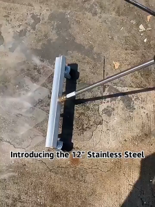 Pressure Washer Undercarriage Cleaner High Pressure Washing Under Car Attachment with 3 Pcs Extension Wand