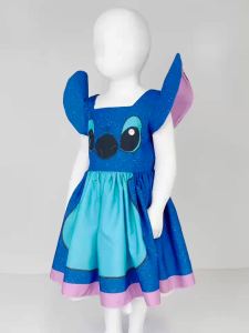 Alien Dogyy Blue Little Monster Trang Phục Cô Gái Hoạt Hình Trang Phục Hóa Trang Halloween Số. 626 Destroyer Role Play Vestido 2-10 Tuổi