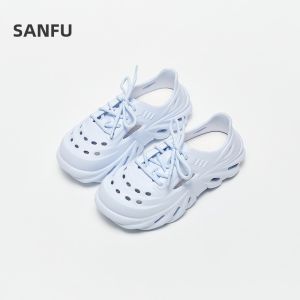 SANFU | Hollow Out One Strap Sandals
