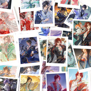 Lomo Small Card Sticker เปลือกหอยสีขาว ลายดอกไม้ ของเล่นการ์ตูนญี่ปุ่น ของขวัญวันเกิด ของขวัญวันคริสต์มาส เล่มใหม่