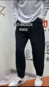 Quần Baggy Nam Khóa Gấu Thiết Kế Trẻ Trung cá tính thời thượng Có Sai đại 90KG Chất Liệu Tuyết Mưa cao cấp dày đẹp không nhăn