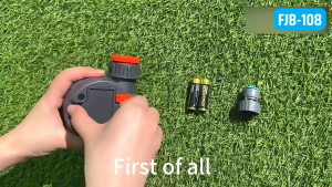 Smart Watering Timer Bluetooth / Wifi FJB-108 | Keran Air Otomatis Pengatur Waktu Penyiraman Taman dan Irigasi