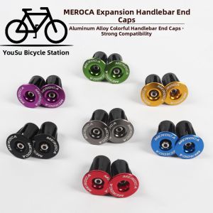 Meroca | Expanding Lock Color Aluminum Bike Handlebar End Cap