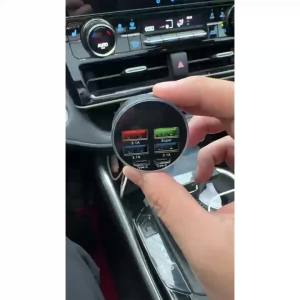 Tẩu Sạc Nhanh PD QC3.0 USB C9 Cổng 120W Có Đèn LED Cho Xe Hơi - BAUHO