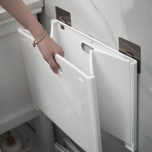 Wall-Mounted Foldable Dirty Clothes Basket