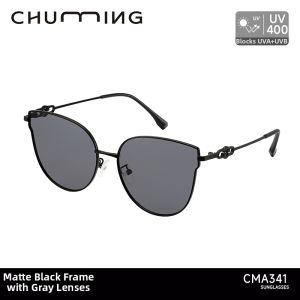 Chuming | Polarized Fashionable Face-Slimming UV Protection Vintage Oversized Cat Eye Sunglasses