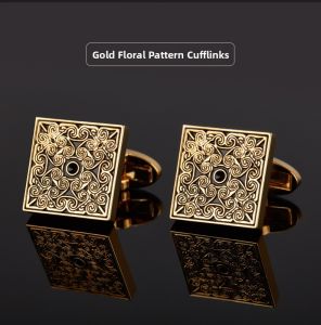 Business Style Mens Shirt Cufflinks And Sleeves Buttons High End Gift Box Set Fashionable Copper Material Mens And Womens