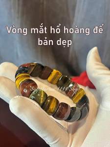 Vòng tay thạch anh mắt hổ đa sắc mẫu đẹp
