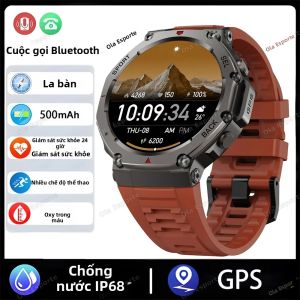 Đồng Hồ Thông Minh 2026 DM58 Màn Hình Cảm Ứng AMOLED GPS Theo Dõi Thể Dục Thể Thao Chống Nước 5ATM La Bàn Dành Cho Nam Chống Nước Tích Hợp Theo Dõi Nhịp Tim