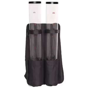 กระเป๋าเป้สะพายหลังเครื่องดื่ม 6L ถังคู่กลางแจ้งแบบพกพาเครื่องดื่มเบียร์ไวน์สําหรับปาร์ตี้บาร์ CAMPING