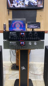 Đẩy Liền Vang SANSUI PA-2168 2 Kênh 2400W Chống Hú Nguồn Xuyến Bluetooth USB Nghe Nhạc Hát Karaoke Cực Hay - H2Pro Tech