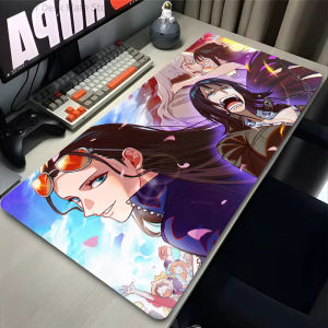 Bandai | Mouse Pad Anime XL Gaming Accessories One Piece Nico Robin Keyboard Pad PC Computer Rubber Desk Mat Gamer Carpet Office Mousepad