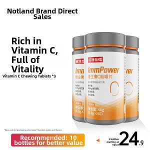 NOTELAND | Immune Boosting Multivitamin C Chewable Tablets for Adults and Children