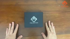Ví nam da bò nguyên tấm cao cấp mềm mại dáng đứng PQ Leather-Bảo hành 12 tháng