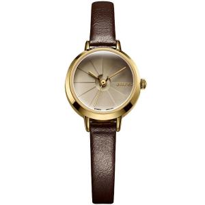 Julius | Womens Vintage Minimalist Small Dial Leather Strap Watch