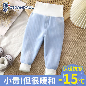 Quần Ấm Mùa Thu Đông Cho Trẻ Em Quần Lót Mùa Thu Đông Dày Cạp Cao Giữ Ấm Bụng Cho Bé Trai Và Bé Gái Quần Lót Mặc Nhà