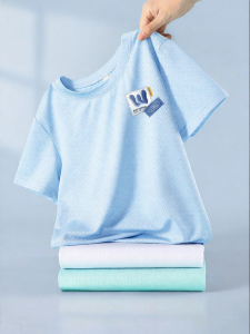 JS | Moisture-wicking Short Sleeve T-shirt for Boys