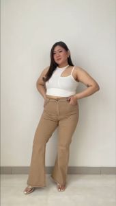 Celana Jeans Wanita Cutbray Wine Latte Series - SYS Clothier