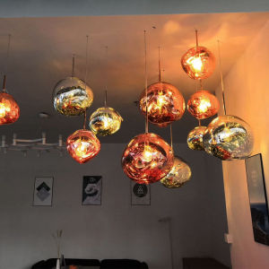 Nordic Lava Light Postmodern Creative Restaurant Chandelier Bar Clothing Store Decorative Glass Pendant Light