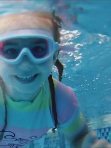 Kính bơi trẻ em mắt trong POPO 361 góc nhìn 180 độ bảo vệ mắt hạn chế sương mờ ngăn nước tuyệt đối.