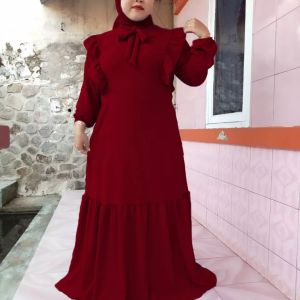 Gamis muslim crinkle airflow
