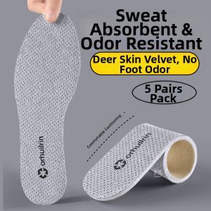 LINGMIAO | Sweat-Absorbing Deodorizing Antimicrobial Breathable Insoles for Men