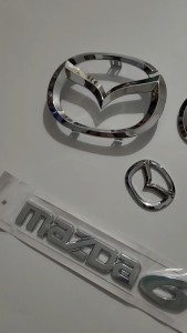 <Bộ Logo>Logo trước sau vô lăng và bảng chữ chuyên dùng cho Mazda 6. Bộ logo cho Mazda 6.