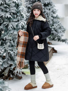 Áo Khoác Dày Thời Trang Cho Bé Gái Mùa Thu Đông Mới Về Áo Khoác Dài Tay Cổ Bẻ Có Mũ Trùm Đầu Cho Bé Gái 10 Tuổi