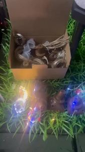 6pcs Solar Wine Bottle Lights 20 LED Outdoor Solar Fairy String Lights Mini Copper String Lights for Wine Bottles with Cork